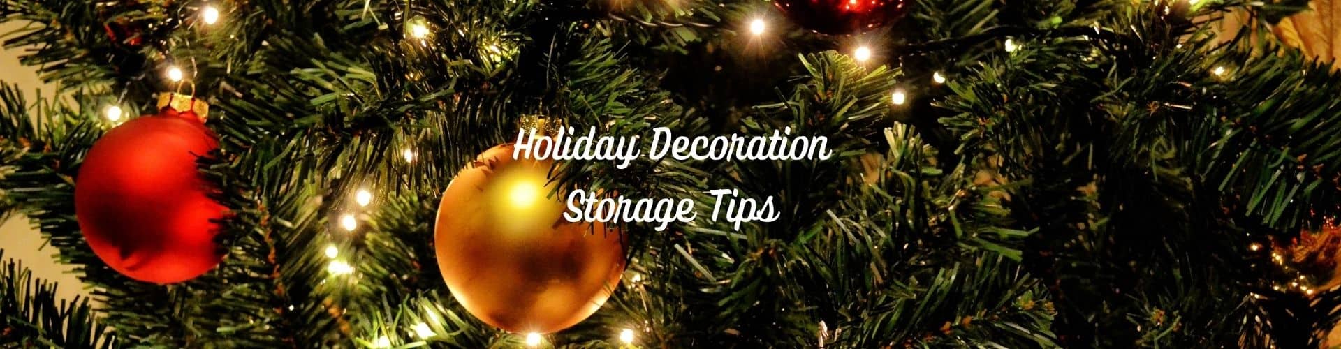 Holiday Decoration Storage Plympton MA